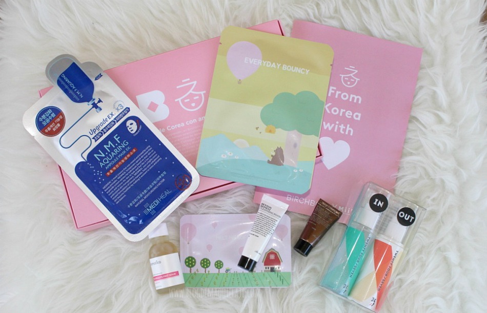Desde Corea con amor: caja Birchbox especial Miin Cosmetics