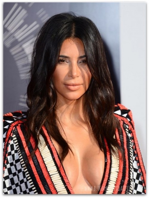 Kim Kardashian en la gala de los MTV Video Awards 2014