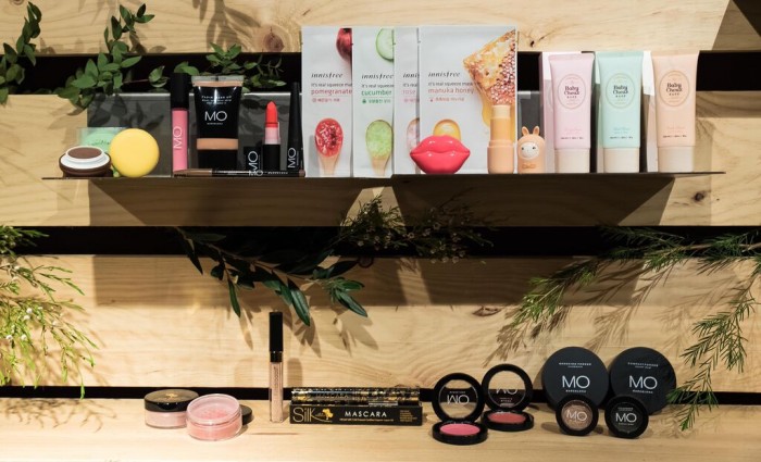Algunos productos de Miin Cosmetics (foto: The Beauty Lounge)