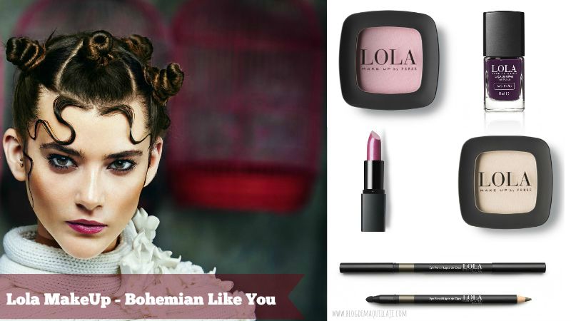 Look Visionnaire de la colección Bohemian Like You de Lola Make Up para otoño 2015