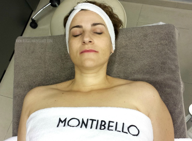Con la piel limpia y preparada para recibir tratamiento Montibello