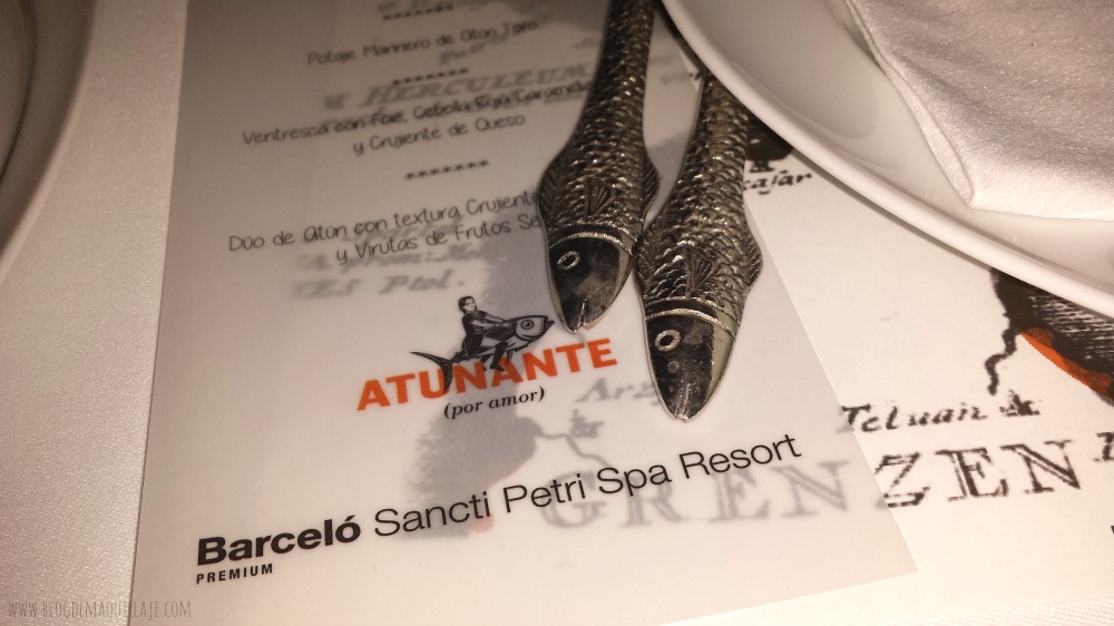 En el restaurante Atunante todo es a base de atún, ¡incluso los cubiertos tienen referencias al atún!