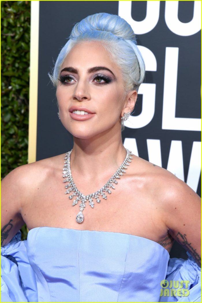Lady Gaga en la gala de los Globos de Oro 2019