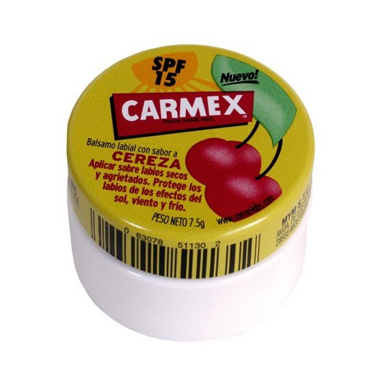 Bálsamo labial Carmex con sabor a cereza