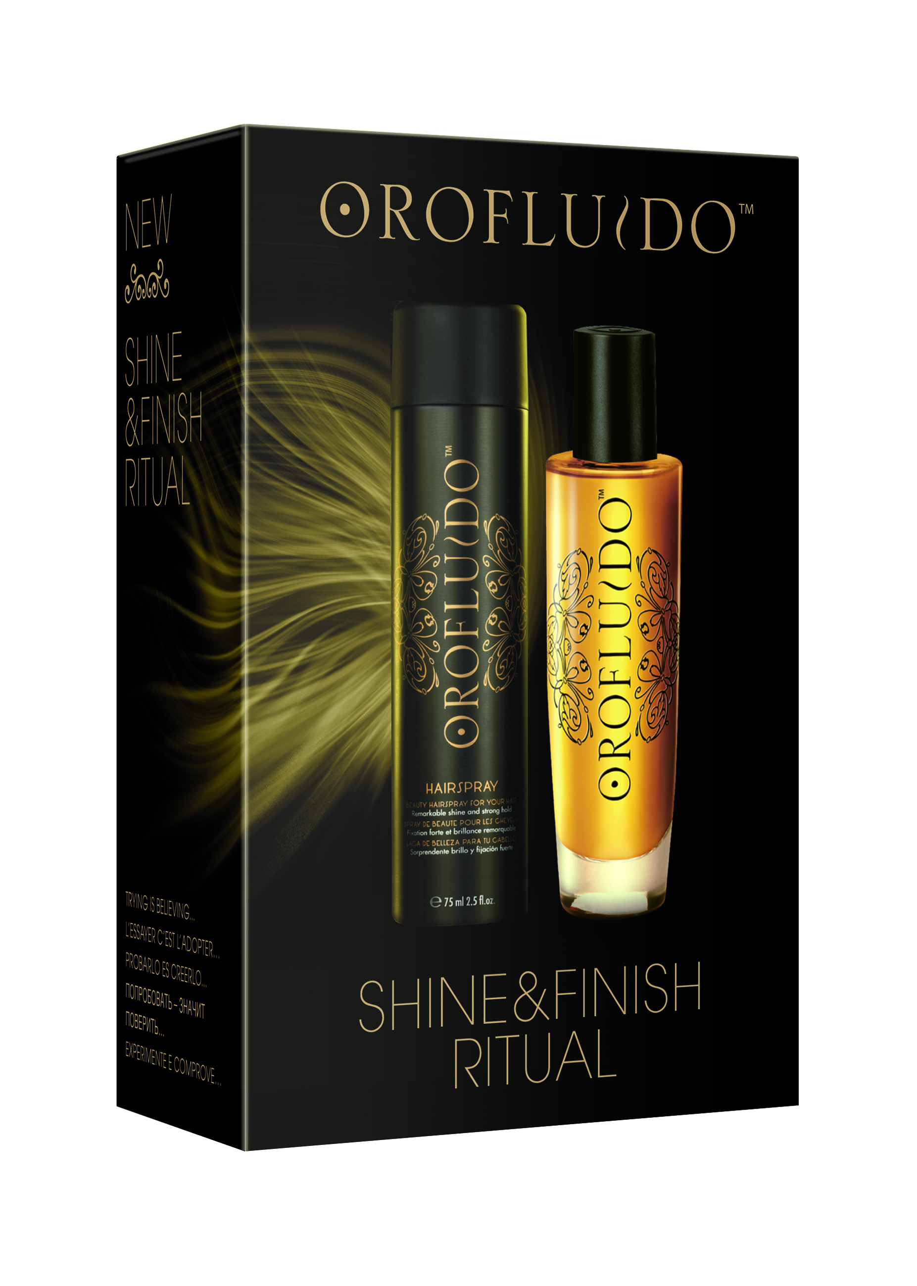 Pack Shine & Finish Ritual de Orofluido