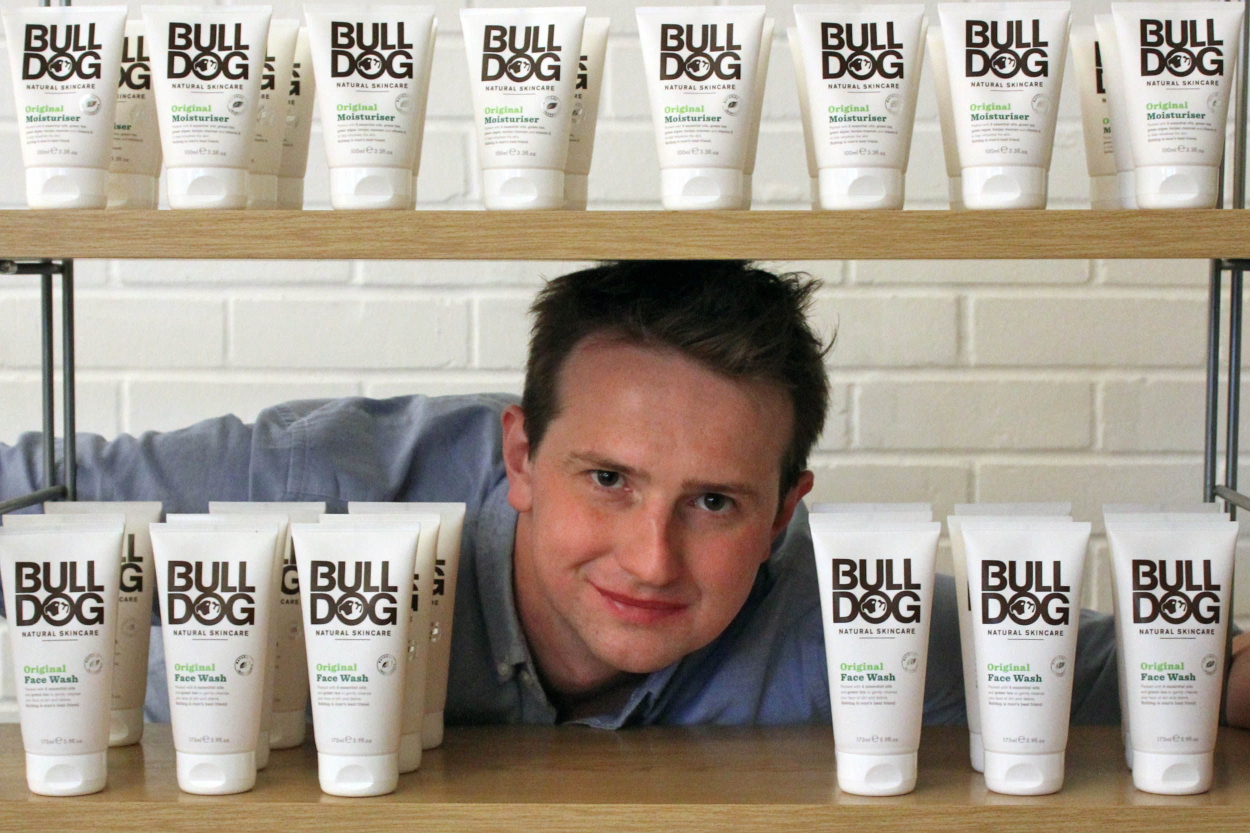 El fundador de Bulldog Skincare for Men, Simon Duffy.