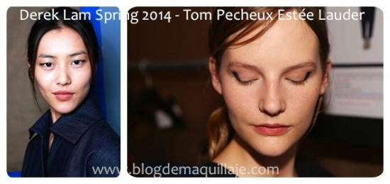 Maquillaje de Tom Pecheux para la pasarela de Derek Lam