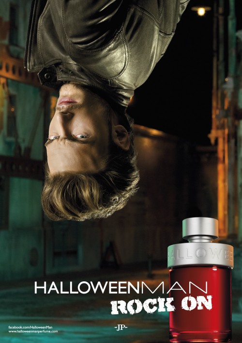 Imagen promocional del nuevo perfume Halloween Man Rock