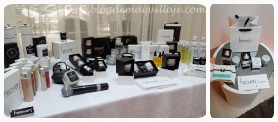 Presentación de la gama de cosméticos Heaven en el Hotel ABaC de Barcelona